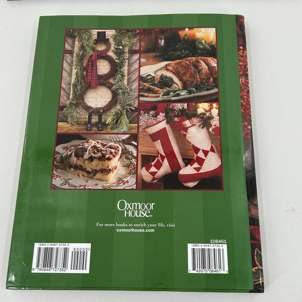 Christmas with Southern Living 2003 Oxmoor House Holiday Decorating Recipes Book